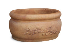 vaso azalea col. mattone, cod. 02VAM