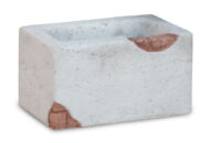 vaso fonte del casale col. bianco, cod. 02VFDCGB