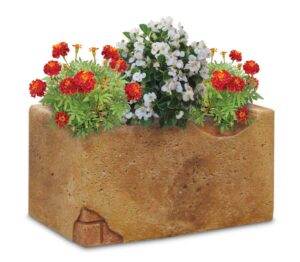 vaso fonte del casale col. old stone, cod. 02VFDCOS