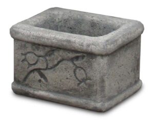 vaso mughetto col. antichizzato, cod. 02VMAT