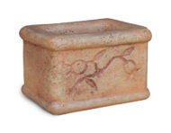 vaso mughetto col. mattone, cod. 02VMM