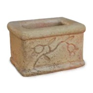 vaso mughetto col. pietre del borgo, cod. 02VMP