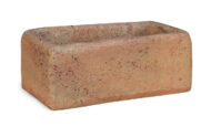 vaso rettangolare 30 col. mattone, cod. 02VR30M