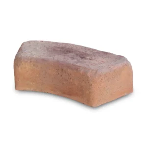 bordo curvo 80 per aiuole col. mattone, cod. 05CU80M