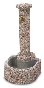 fontana semicerchio ghiaia colorata, cod. 03FSC fontana semicerchio ghiaia colorata, cod. 03FSC