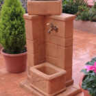 fontana fonte antica col. mattone, cod. 03FOAM, località: Sassari