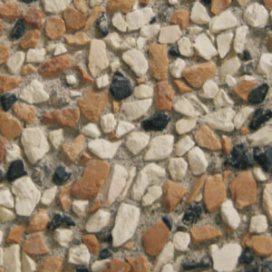 ghiaia colorata: colorazione in ghiaia lavata (graniglia di marmo), con sassi a pezzatura media (4-8 mm), bianchi, rossi e neri ghiaia colorata: colorazione in ghiaia lavata (graniglia di marmo), con sassi a pezzatura media (4-8 mm), bianchi, rossi e neri