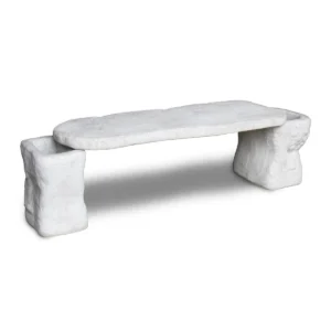 panchina roccia col. bianco, cod. 04PRGB